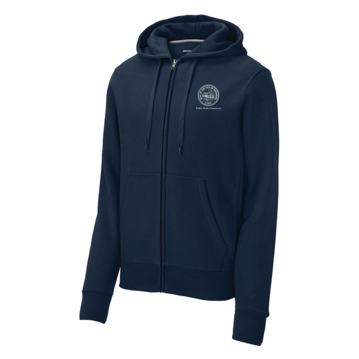 City of Waterbury | Sport-Tek® Super Heavyweight Full-Zip Hooded Sweatshirt (F282)