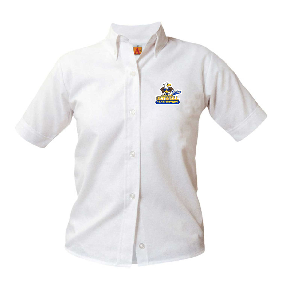 Getwell Elementary | Girl White Oxford