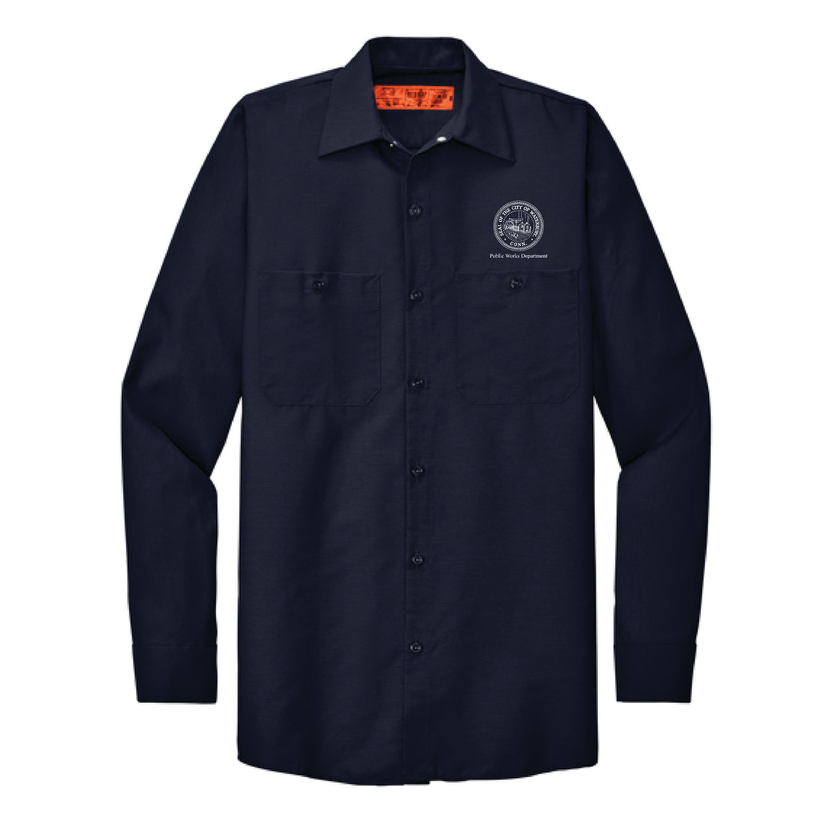 City of Waterbury | Red Kap® Long Sleeve Industrial Work Shirt (SP14)