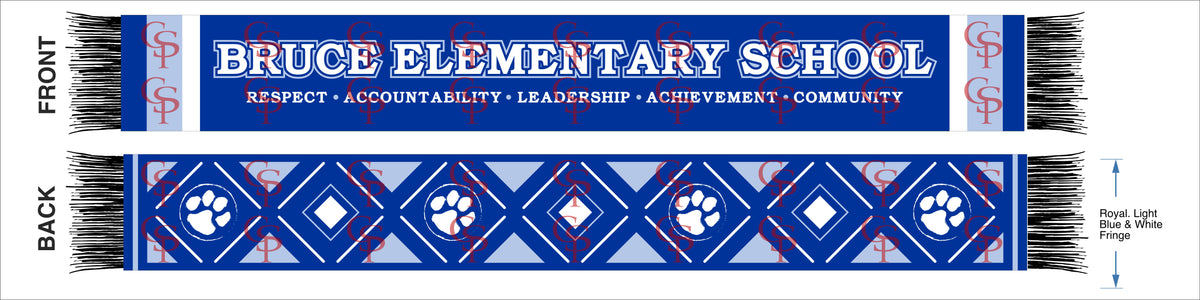 Bruce Elem. | Christmas Scarf