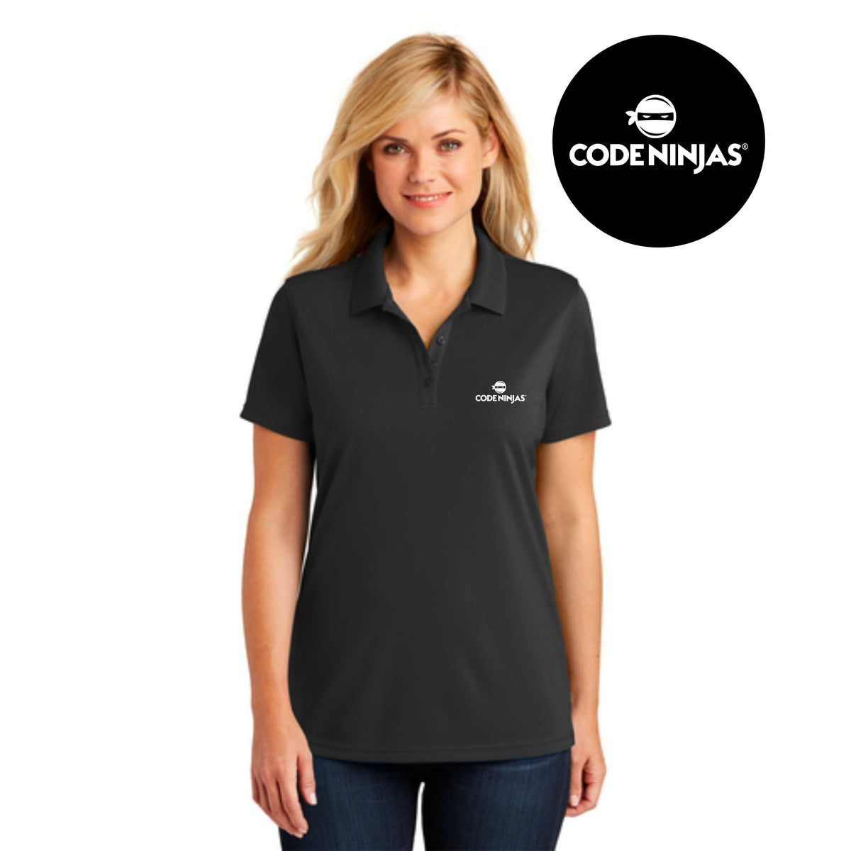 Code Ninja | Ladies Polo