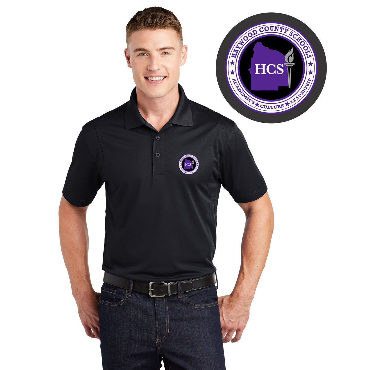 Haywood | Men Sport-Tek® Micropique Sport-Wick® Polo