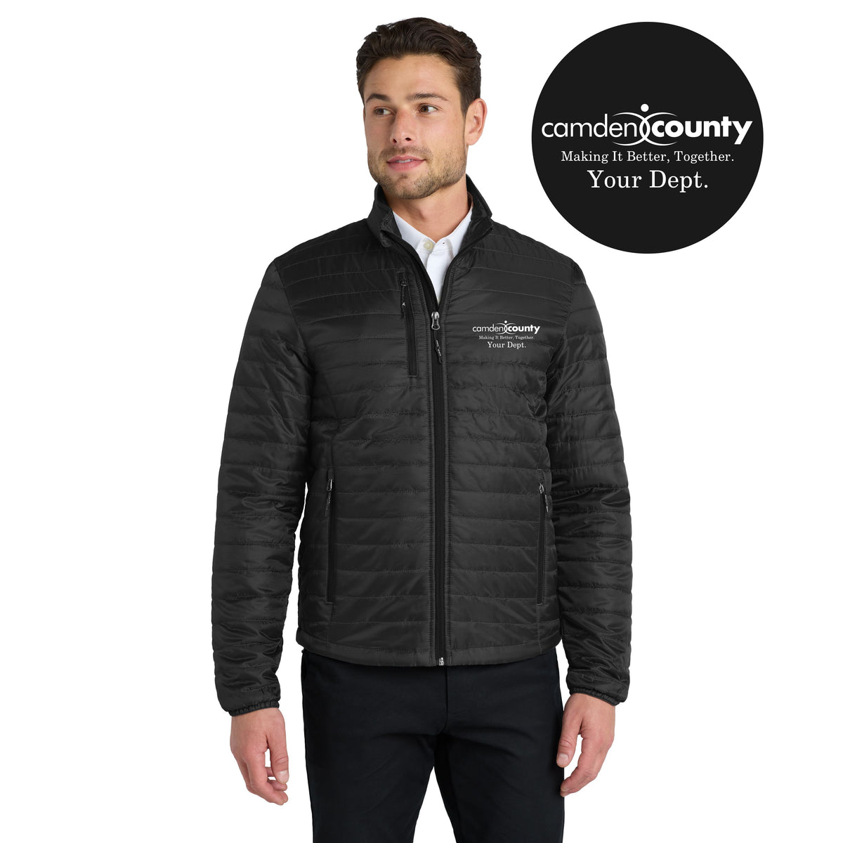 Camden Co. | Men's Packable Puffy Jacket